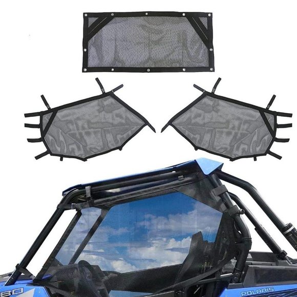 RERPRO UTV Window Net Front Rear Right Left Mesh Sun Shade for Polaris - Picture 1 of 5